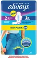 Produktbild: 20 always Damenbinde Ultra Day, Long, mit Flügeln, BigPack