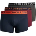 Produktbild: Jack & Jones PlusSize Boxershorts JACLICHFIELD TRUNKS NOOS 3 PACK PLS (Packung, 3-St) blau 6XL