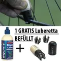Produktbild: Squirt Lube Schmierwachs Kettenwachs 120ml mit GRATIS LUBERETTA befüllt + 2 Pads