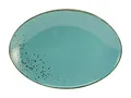 Produktbild: Creatable Nature Collection Platte Oval 35 cm Wasserblau