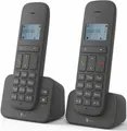 Produktbild: Telekom Telekom Sinus CA 37 duo schnurloses Telefon mit Anrufbeantworter Schnurloses DECT-Telefon (Mobilteile: 2, mit Anrufbeantworter & Freisprechen & 12-stelliges Dot-Matrix-Display)