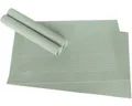 Produktbild: matches21 HOME & HOBBY Platzset Tischset BORDA 4er Grün Pastellgrün Tischunterlage als Tischdeko, (4-St), modernes Esstisch Platzdeckchen als abwaschbarer Tischuntersetzer
