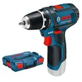 Produktbild: Bosch Akku-Bohrschrauber GSR 12V-15 LI Clic&Go Solo in L-Boxx - 060186810D