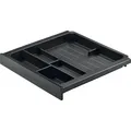 Produktbild: HETTICH SmarTray Materialschale 40 mm Kunststoff schwarz