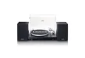 Produktbild: Lenco LS-500BK Plattenspieler (Riemenantrieb, Bluetooth, 60W RMS externe Holzlautsprecher, 33/45 U/min und Bluetooth Streaming)