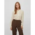 Produktbild: Vila Blusenshirt VICHIKKA LACE L/S SHIRT- NOOS beige XL (42/44)