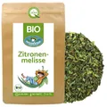 Produktbild: Bio Zitronenmelisse 500g - Melissentee - europäischer Anbau vom Familienbetrieb - lose und getrocknet - Melissa officinalis - PEPPERMINTMAN