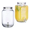 Produktbild: Relaxdays Glas mit Zapfhahn, 8 l, Transparent, Spülmaschinenfest