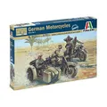 Produktbild: Italeri 510006121 - 1:72 WWII Deutsche Motorräder, Brown