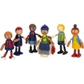 Produktbild: small foot Biegepuppen-Familie mit Rollstuhl (12396)