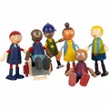 Produktbild: Legler Small Foot Biegepuppen-Familie mit Rollstuhl, 7-tlg., ab 3 Jahren, 12396