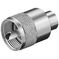 Produktbild: HF-Stecker 50 Ohm Impedanz bis ø5,3mm für RG58U-Kabel
