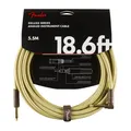 Produktbild: FENDER Deluxe Instrument Cable Angled 5,5m Tweed ❘ Kabel ❘ Gitarrenkabel