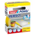 Produktbild: tesa extra Power Perfect Gewebeband - Gewebeverstärktes Ductape zum Basteln, Reparieren, Befestigen, Verstärken und Beschriften - Gelb - 2,75 m x 19 mm