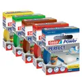 Produktbild: 5x tesa Gewebeband PERFECT extra Power 2,75m x 19mm gelb blau grün rot braun