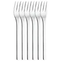 Produktbild: Puresigns ONE Extra Kuchengabeln 15,60cm Edelstahl Poliert Silber 6 Stück