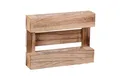 Produktbild: UNUS GARDEN Blumenkasten Paletten Pflanzkasten (1 St., geflammt, 30,5 x 40 x 7,5 cm), Pflanzkasten Pflanzgefäß Kräutergarten Wanddekoration aus Holz