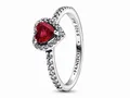 Produktbild: Pandora Ring 198421C02-54 - rotes Herz der Liebe - Silber - Kristall Rot - Gr. 54