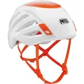 Produktbild: Petzl Sirocco Helm S/M 48–58 cm – Leichter Kletterhelm Bergsteigerhelm Polycarbonat EPP EPS Weiß Orange, belüftet mit Stirnlampenhalterung, hoher Schutz A073DA00