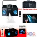 Produktbild: Lenco 2 in1 Partymaschine mit Dual-Matrix-RGB Lichtern & Nebelmaschine Lichtshow