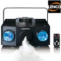 Produktbild: LENCO® 2in1 Partymaschine LFM-220BK Lichtmaschine Nebelmaschine LED *NEU!  *OVP!