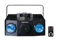 Produktbild: Lenco 2 in 1 Partymaschine mit Dual-Matrix-RGB Lichtern Nebelmaschine Lichtshow
