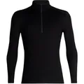Produktbild: Icebreaker Herren 260 Tech Half Zip Longleeve - S - BLACK