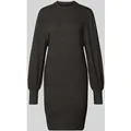 Produktbild: Only Figurumspielendes Strickkleid aus Viskose-Mix Modell 'LABELLE' in Anthrazit Melange, Größe XS