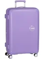 Produktbild: American Tourister Soundbox - Hartschalenkoffer Groß, 77 cm - Trolley Koffer mit 4 Rollen, TSA-Schloss, Erweiterbar & Leicht, 97/110L, Violett (Lavender)