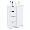Produktbild: Sideboard Kommode Beistellschrank Badschrank Mehrzweckschrank mit 4 Schubladen