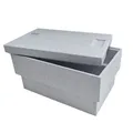 Produktbild: Thermobox Transportbox 35 L grau Isolierbox Kühlbox Warmhaltebox Styroporbox