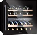 Produktbild: Klarstein Einbau-Weinkühlschrank, 2 Zonen Getränkekühlschrank Klein, Kleiner Weinschrank 85L, Wein-Kühlschrank Klein mit Glastür, Indoor/Outdoor Flaschenkühlschrank, Wine Fridge 36 Flaschen