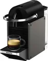 Produktbild: Krups KRUPS XN306T Pixie Nespresso-Kaffeemaschine Titan