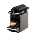 Produktbild: KRUPS Nespresso XN306T Pixie Redesign Kapselmaschine Titan/Schwarz