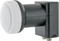 Produktbild: Schwaiger Twin LNB2 digital anthrazit mit Wetterschutz für 2 Teilnehmer  LNB