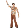 Produktbild: Schlagermove Herrenhemd - S-M 48-50 - Hippie Outfit