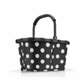 Produktbild: reisenthel carrybag Einkaufskorb Korb Polyestergewebe Frame Dots White 22 L