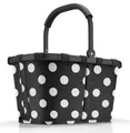 Produktbild: reisenthel Einkaufskorb Tasche Korb carrybag frame twist dots white BK7072