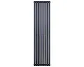 Produktbild: Belrad Heizkörper OB12-1800472, Paneel Heizkörper Vertikal Doppellagig Schwarz Matt 1800x472