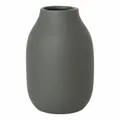 Produktbild: Blomus COLORA Vase, Dekovase, Blumenvase, Porzellan, Agave green, 15 cm, 65905