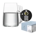 Produktbild: Zwiesel Glas Wasserglas Vivid Senses (4-er Set), vielseitige Trinkgläser für Saft, Matcha, Eiskaffee, Mocktails, spülmaschinenfeste Tritan-Kristallgläser, Made in Germany (Art.-Nr. 122425)