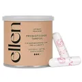 Produktbild: ellen® Probiotische Tampons Normal, 22 Stück - Tampons mit Probiotika angereichert - Sanfte Pflege für vaginale Gesundheit, Vorteilspack