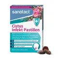 Produktbild: sanotact Cistus Infekt Pastillen 30 Lutschpastillen Cistus-Echinacea Weiß