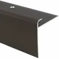 Produktbild: Stufenkantenprofil Safety Form: F Bronze Dunkel S 90 Cm