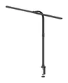 Produktbild: Hansa LED Klemmleuchte Nova schwarz, Doppelkopfleuchte, dimmbar, Memory-Funktion, 3000-6500 Kelvin