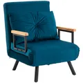 Produktbild: HOMCOM Sessel, LxBxH: 63 x 73 x 81 cm - blau