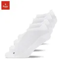 Produktbild: SNOCKS Laufsocken Running Socken für Damen & Herren (4-Paar) mit Fersenlasche und atmungsaktiv durch Mesh weiß 39-42