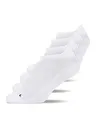 Produktbild: Snocks Kurze Laufsocken für Damen und Herren 4 Paar - Rutschfeste und Atmungsaktive Sportsocken - Running Socks ideal für den Sport - Gr. 39-42 - Farbe Weiß