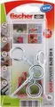Produktbild: Fischer DuoPower 6 x 30 OH K NV Dübelset 30 mm 535005 1 Set (535005)