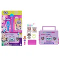 Produktbild: Puppe und Spielset, Diskoparty Fashion Reveal, Reisespielzeug zum Auspacken m...